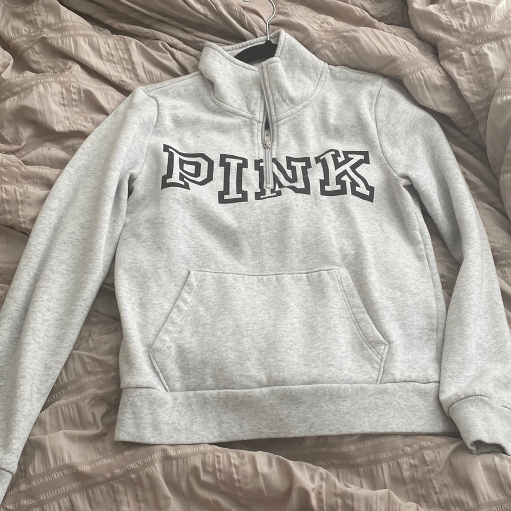 Grey PINK Sweater